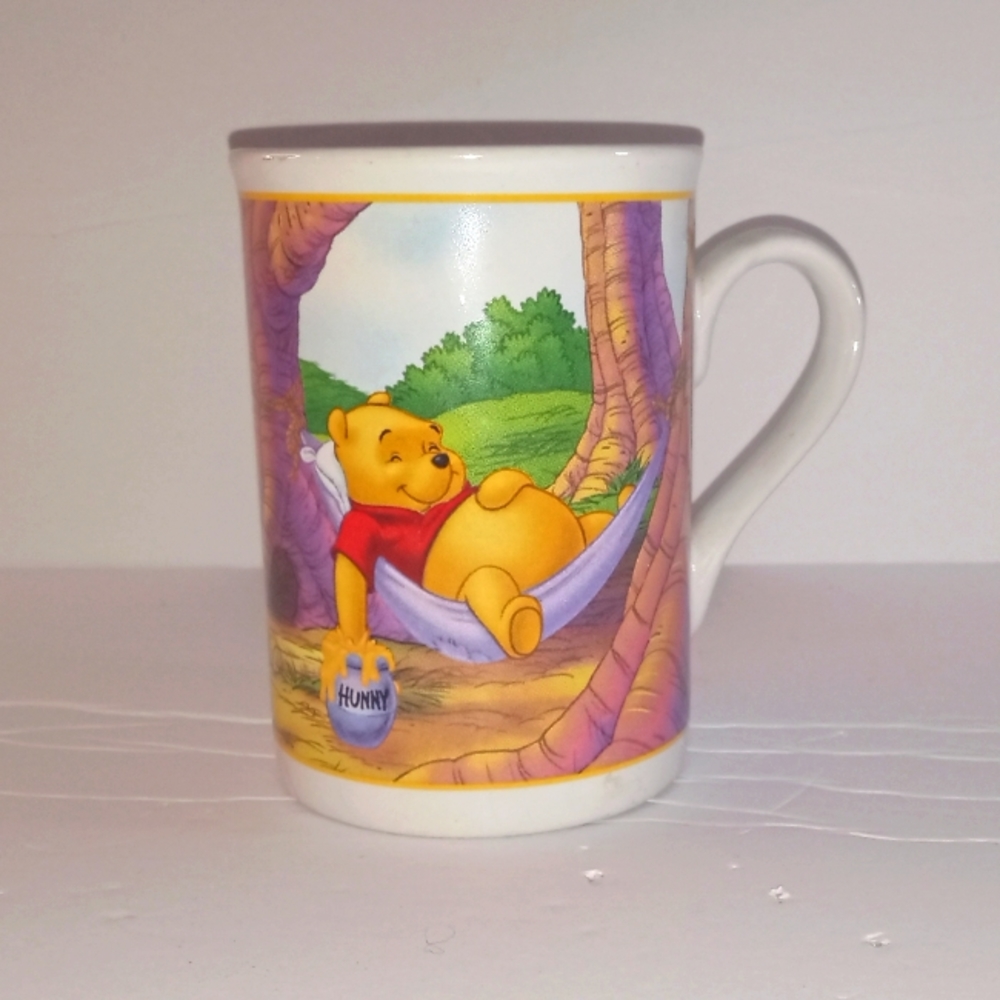 Disney Set Of 2 Winnie The Pooh Coffee Tea Mugs